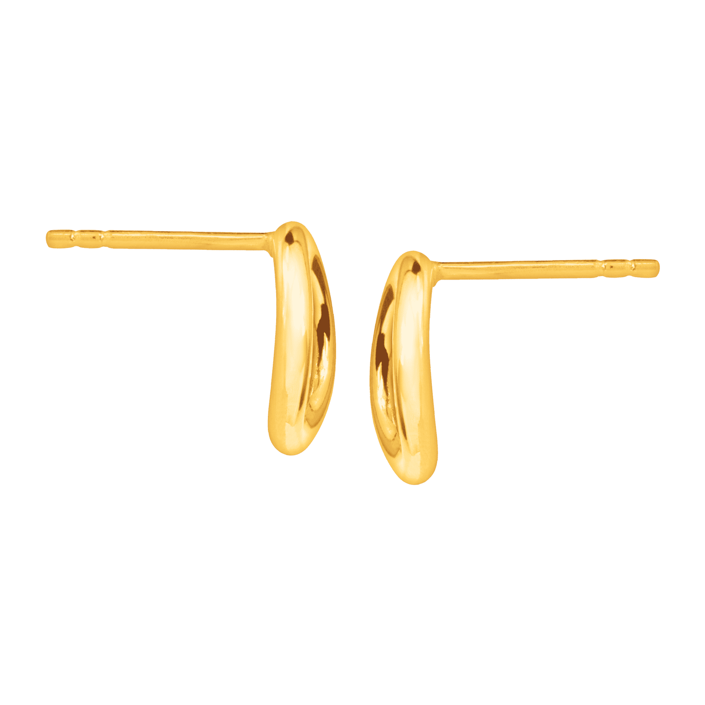 Silpada 'Karma' Open Circle Stud Earrings in Sterling Silver