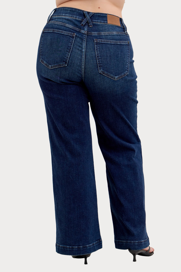 High Waist Trouser Jeans | Plus