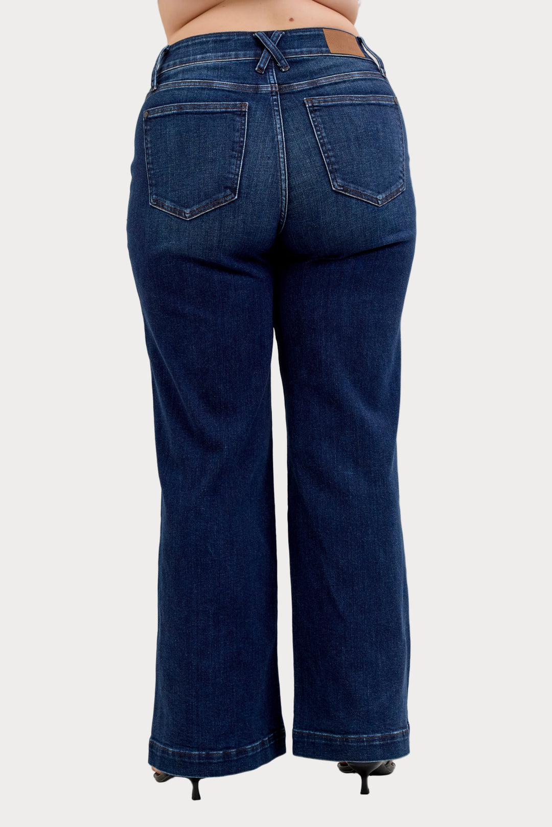 High Waist Trouser Jeans | Plus