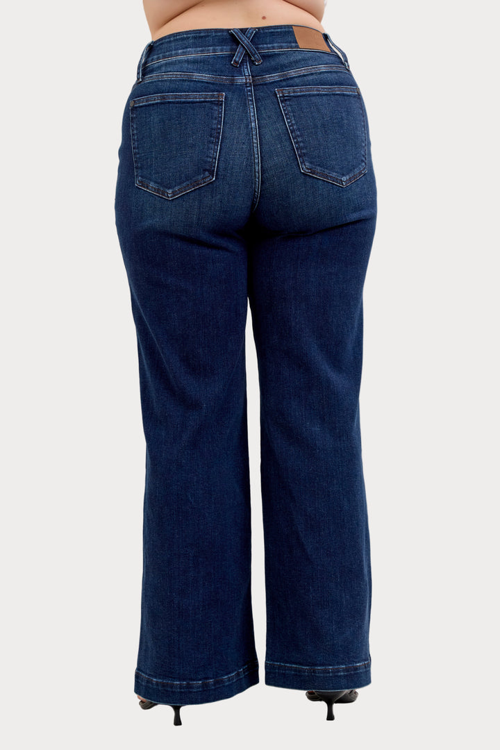 High Waist Trouser Jeans | Plus