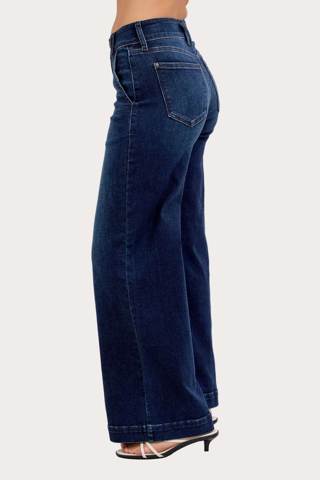 High Waist Trouser Jeans