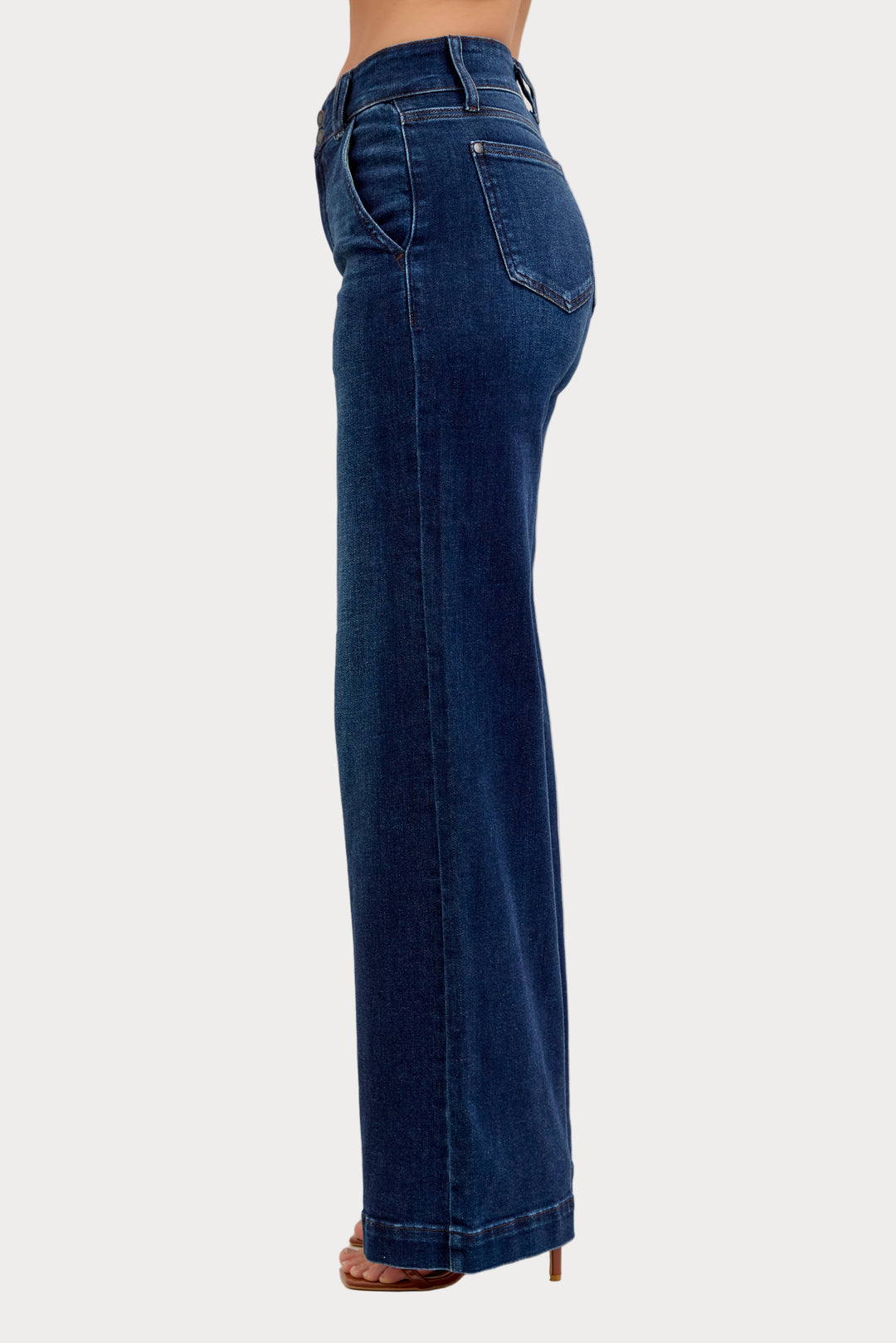 High Waist Trouser Jeans
