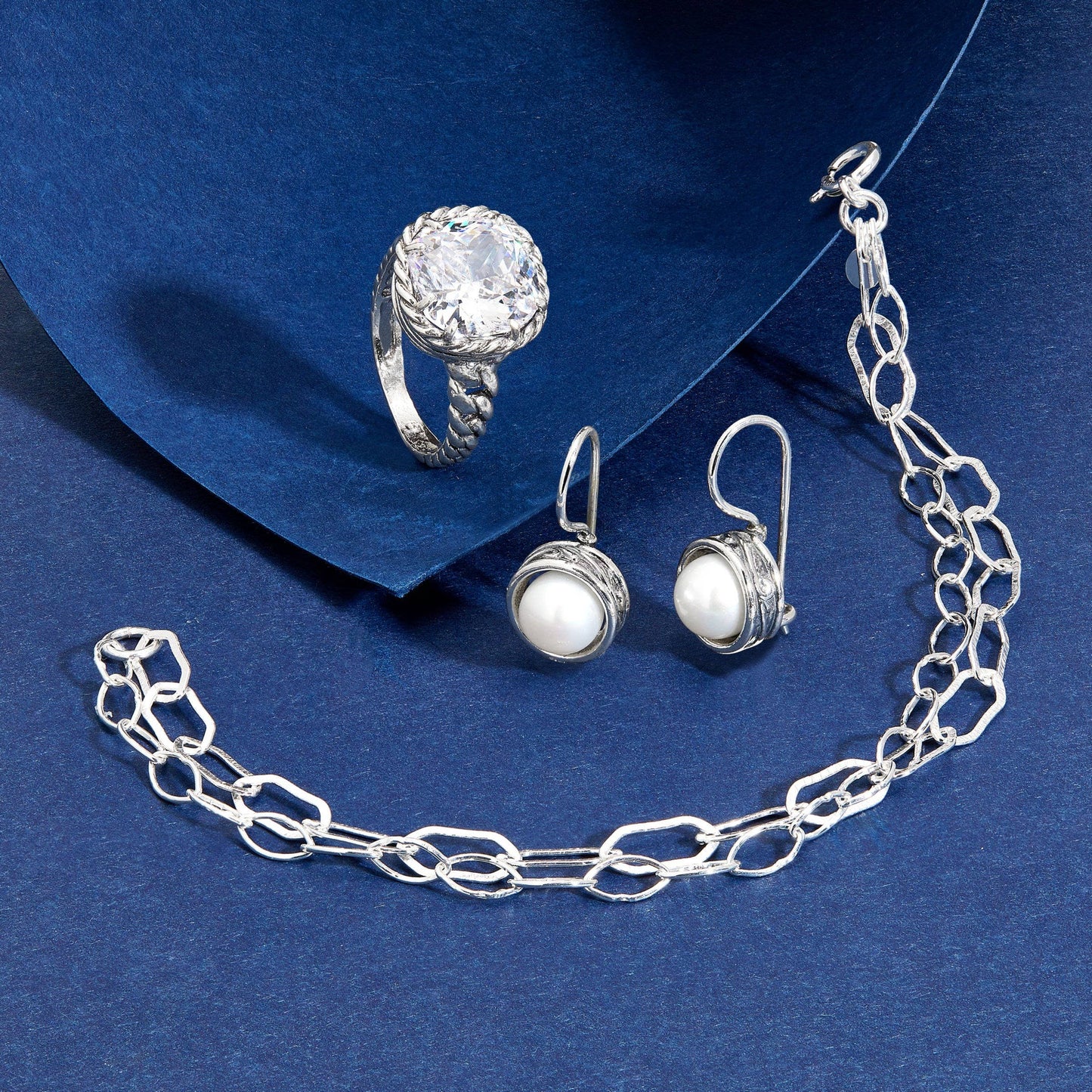 'Modern Fairytale' Pearl Drop Earrings