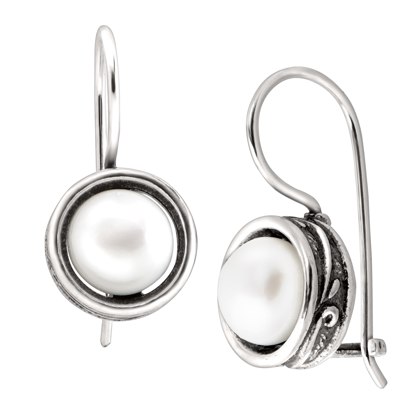 'Modern Fairytale' Pearl Drop Earrings