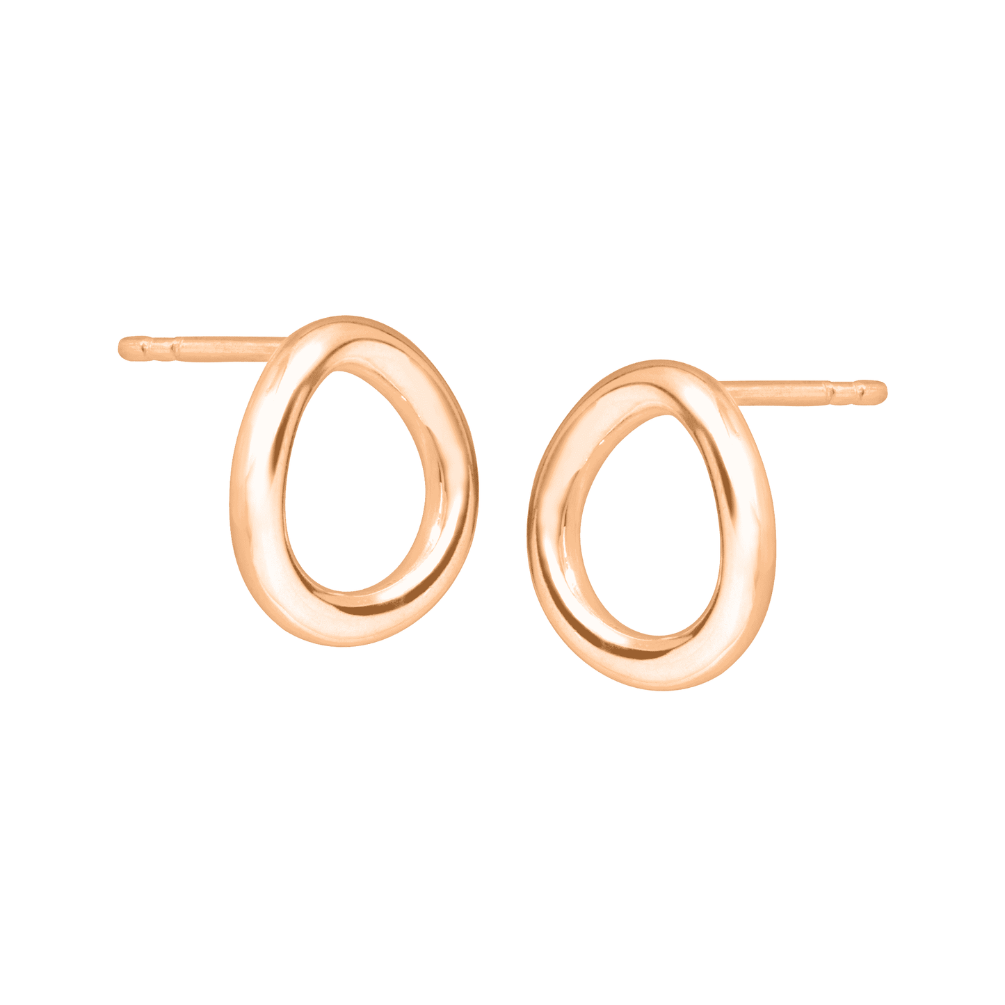 Silpada 'Karma' Open Circle Stud Earrings in Sterling Silver