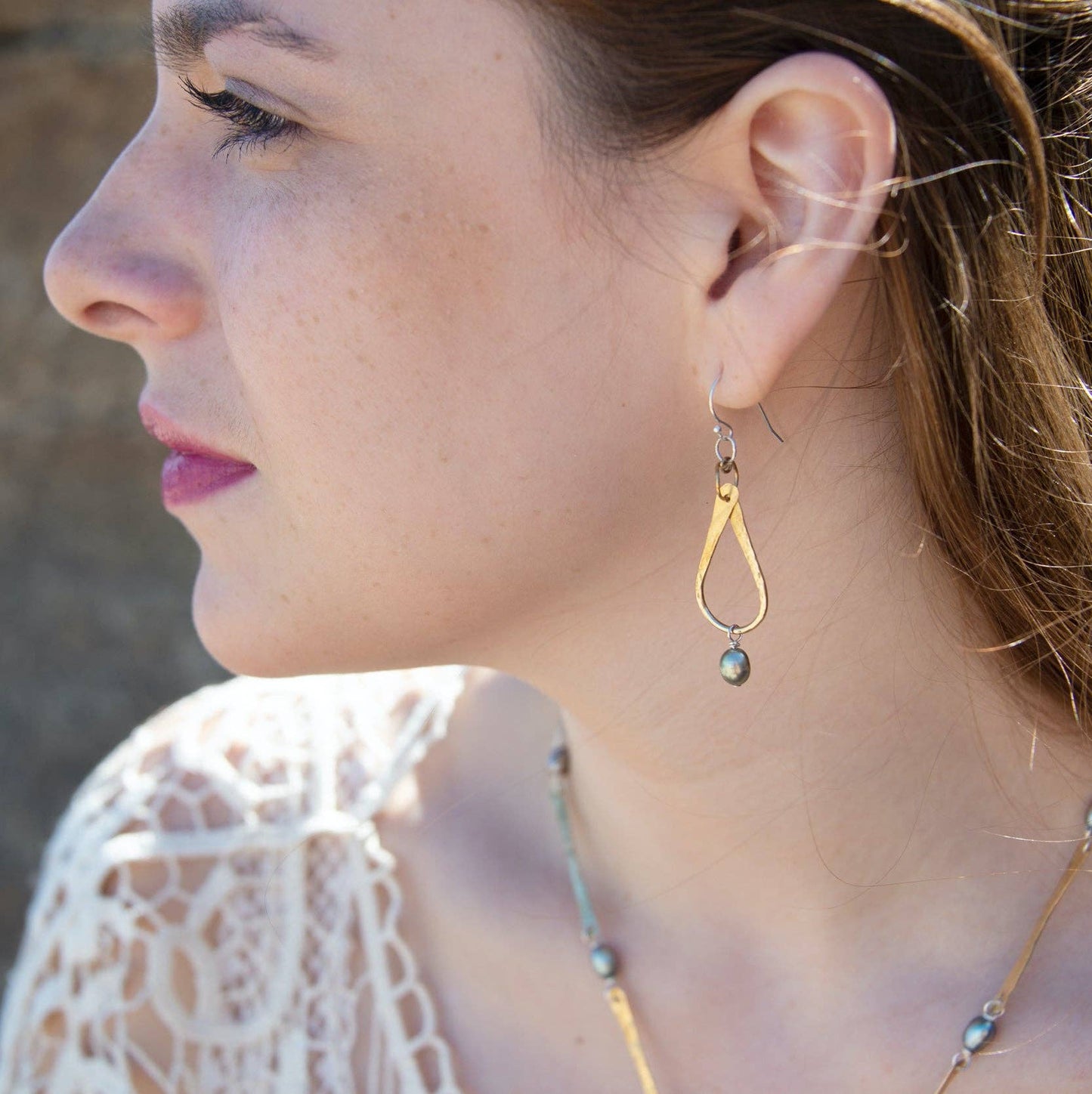 Moon Beam Earrings