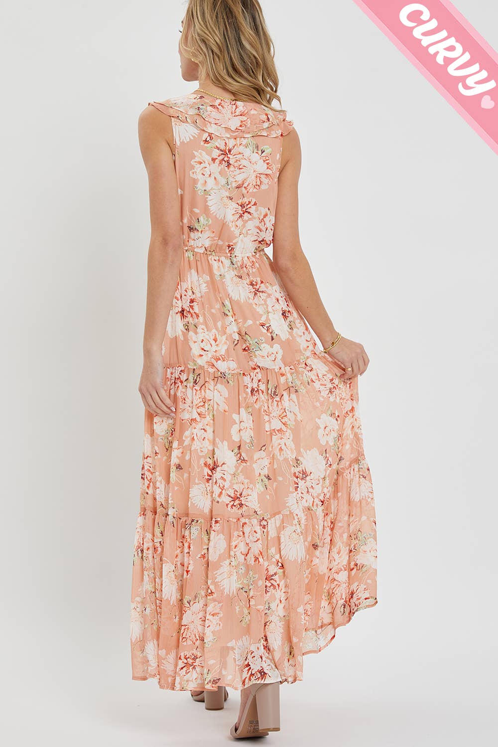 Garden Party Maxi Dress - Plus