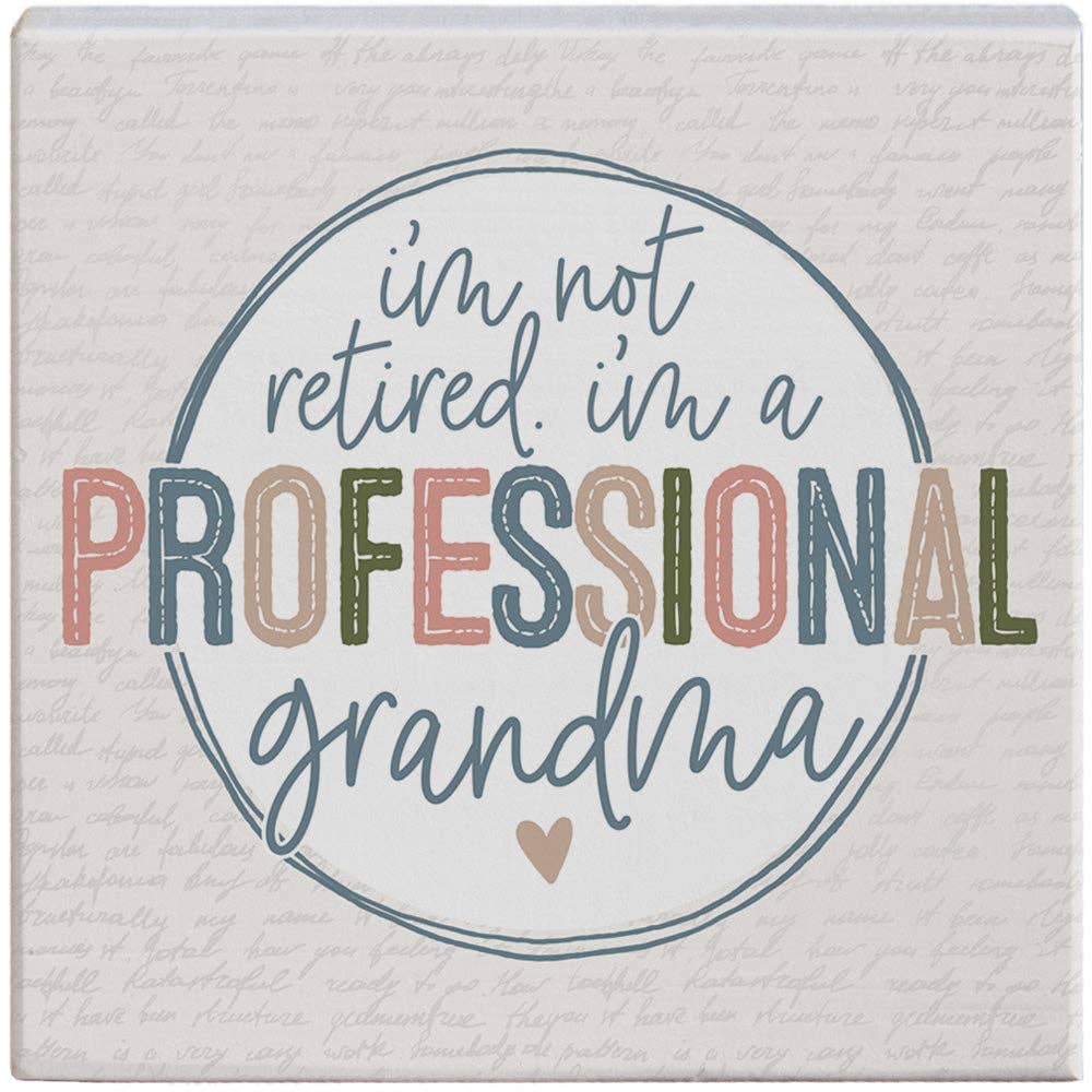 Professional Grandma - Gift-A-Block