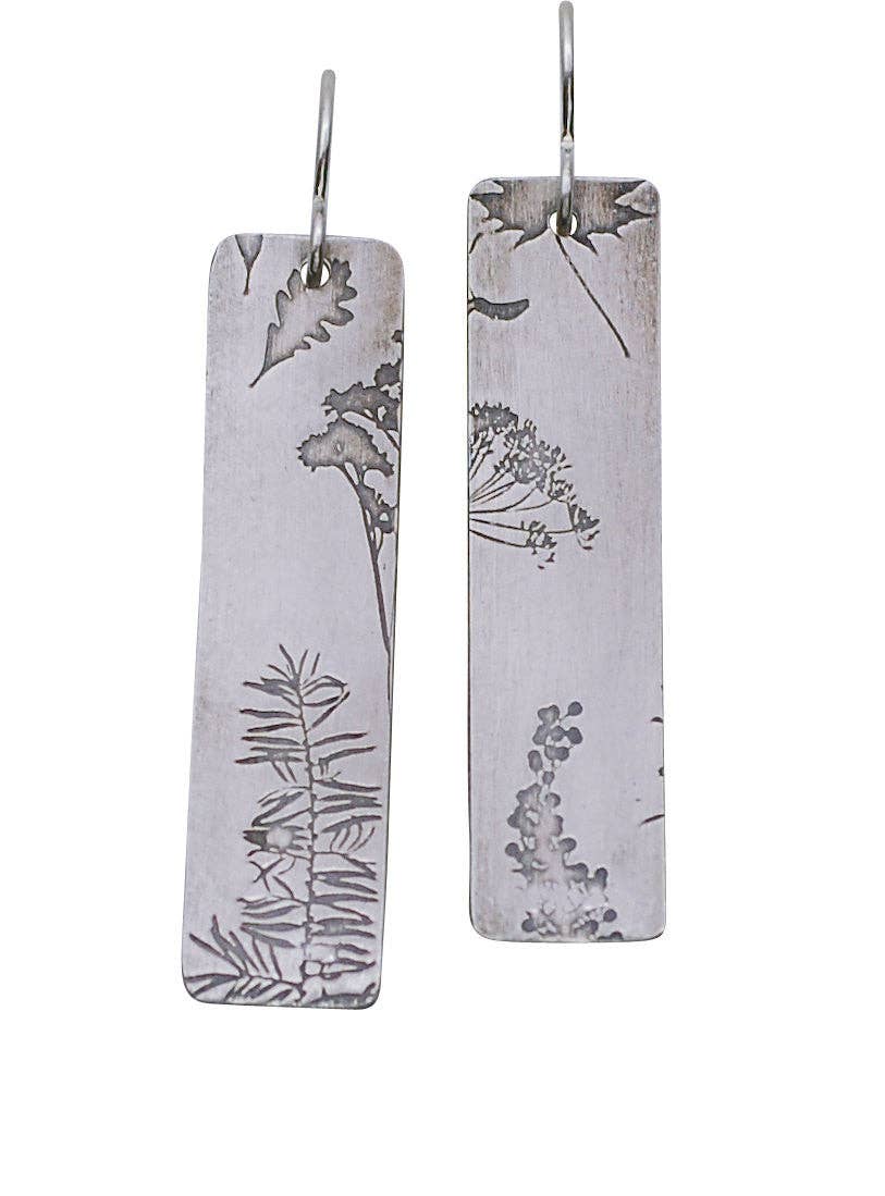 Printed Dangle Earrings