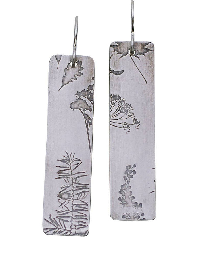 Printed Dangle Earrings