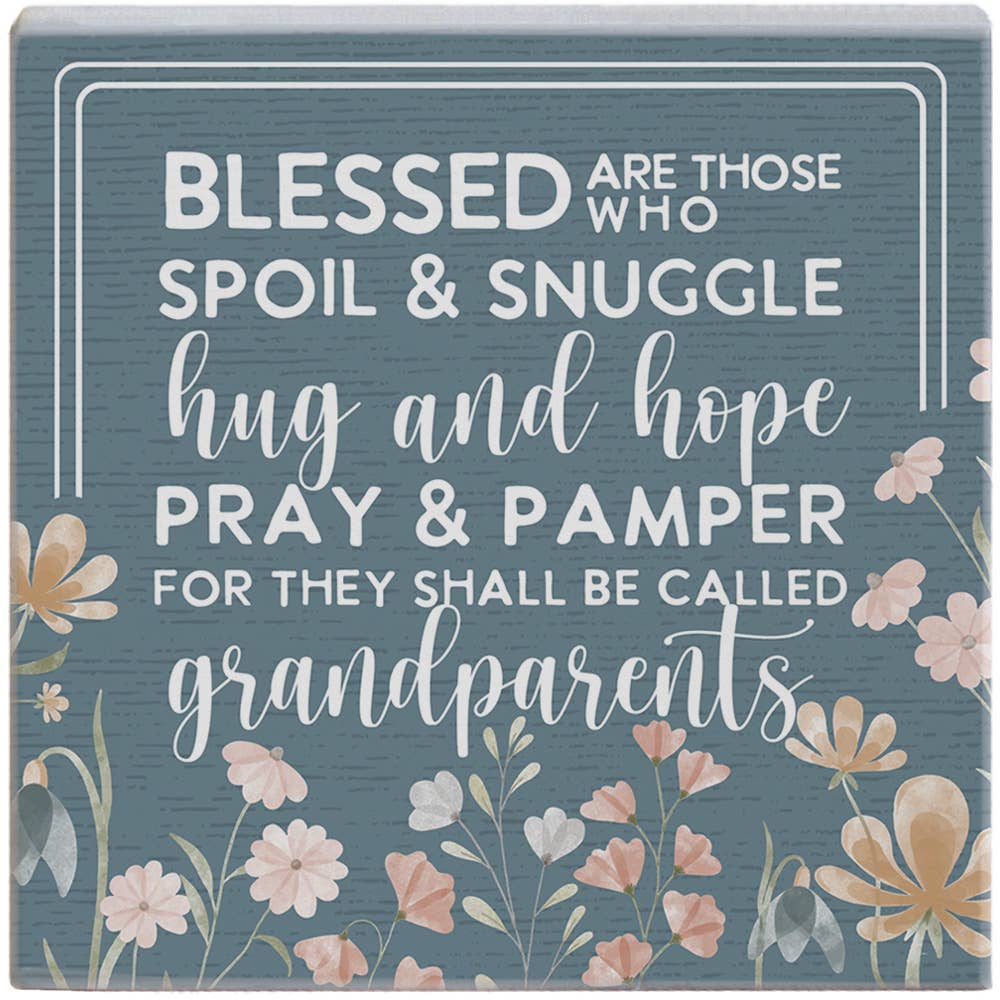 Blessed Are Grandparents - Gift-A-Block