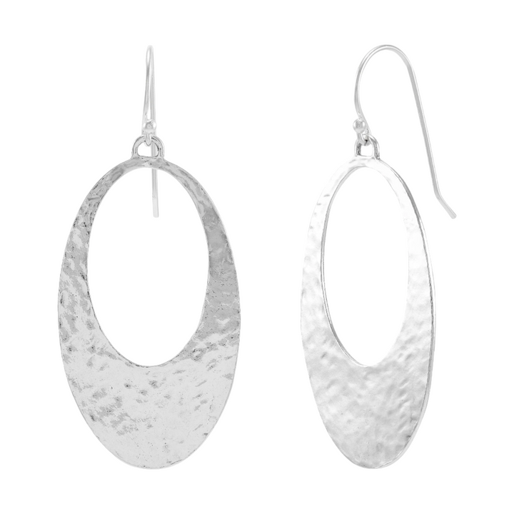 'Raveling' Sterling Silver Drop Earrings