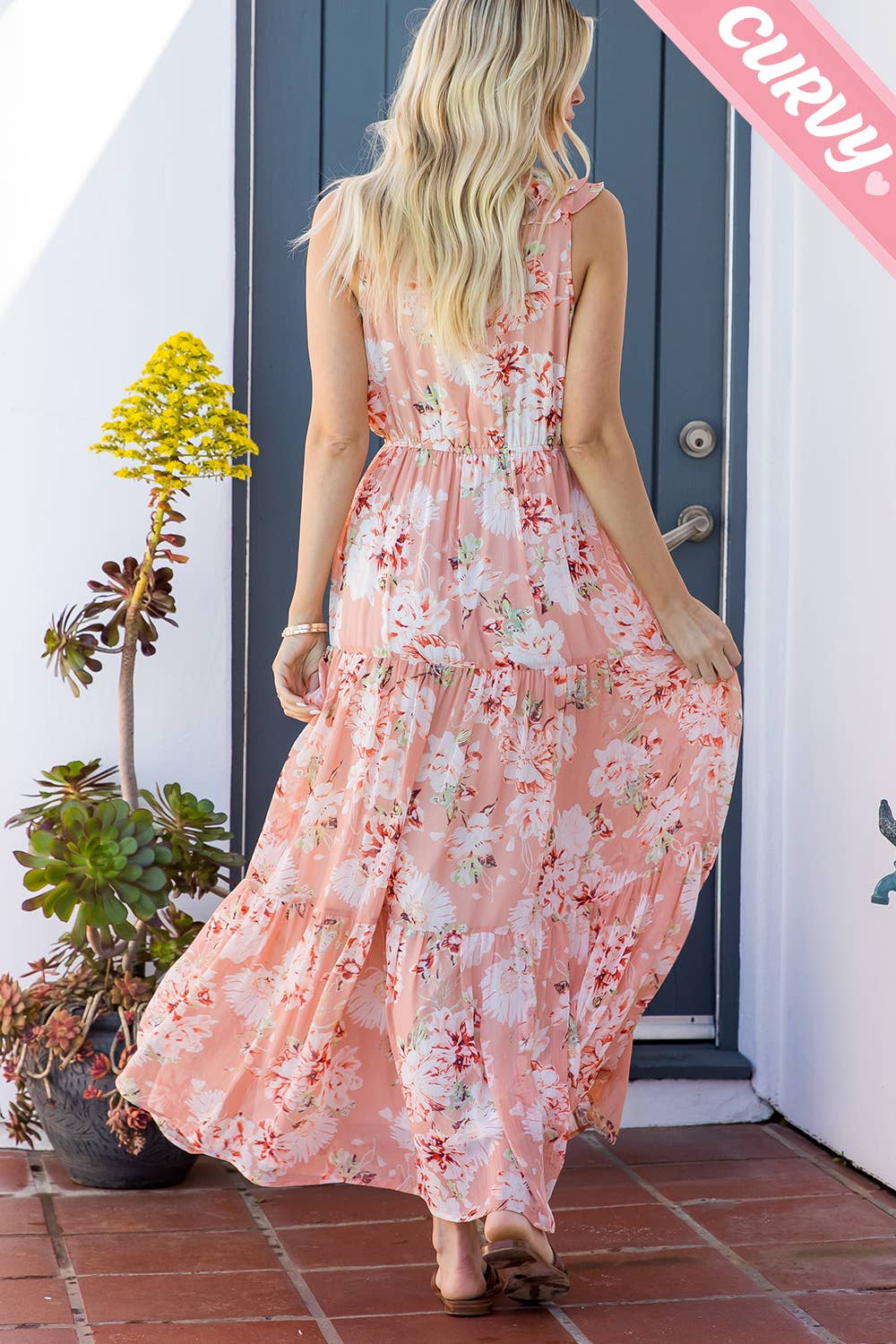 Garden Party Maxi Dress - Plus