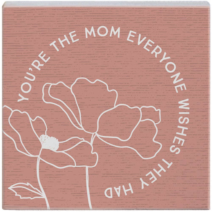 You're The Mom Pink - Gift-A-Block