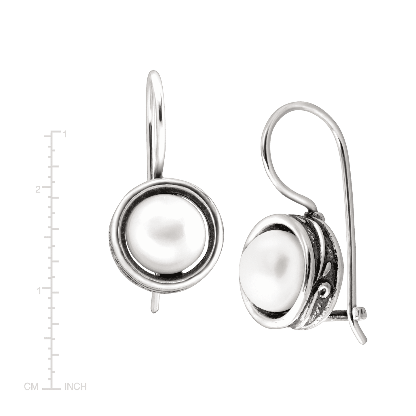 'Modern Fairytale' Pearl Drop Earrings