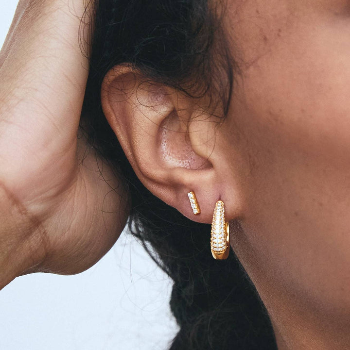 MAEDA BAR STUDS GOLD