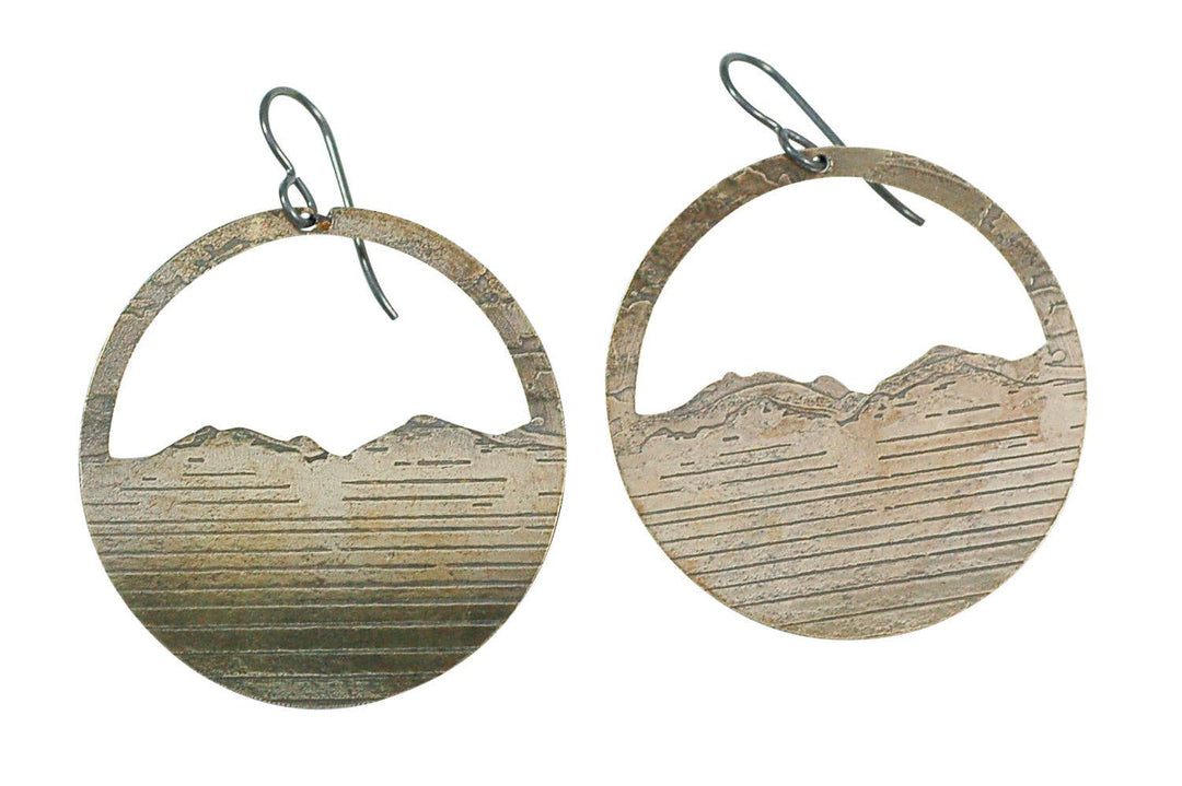 Mountain View Earrings – Inspired by the Beauty of Truckee, CA