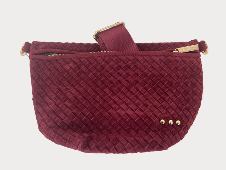 Westlyn Woven Bum Bag | Suede
