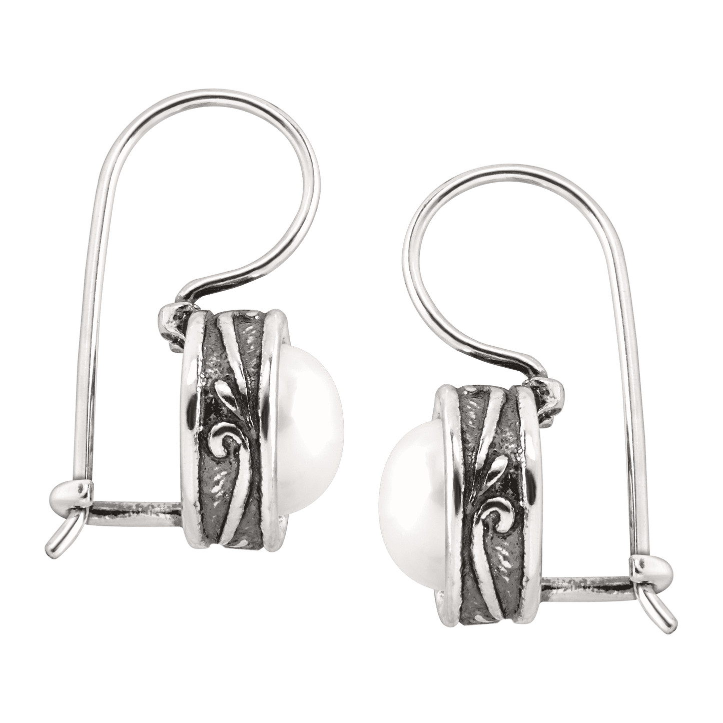 'Modern Fairytale' Pearl Drop Earrings