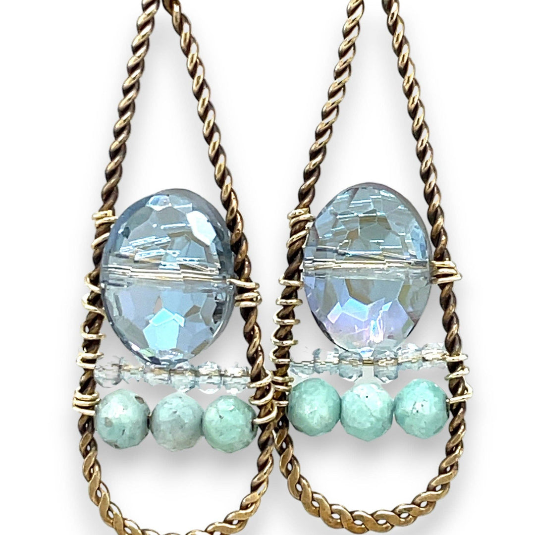 Blue Skies Drop Earring