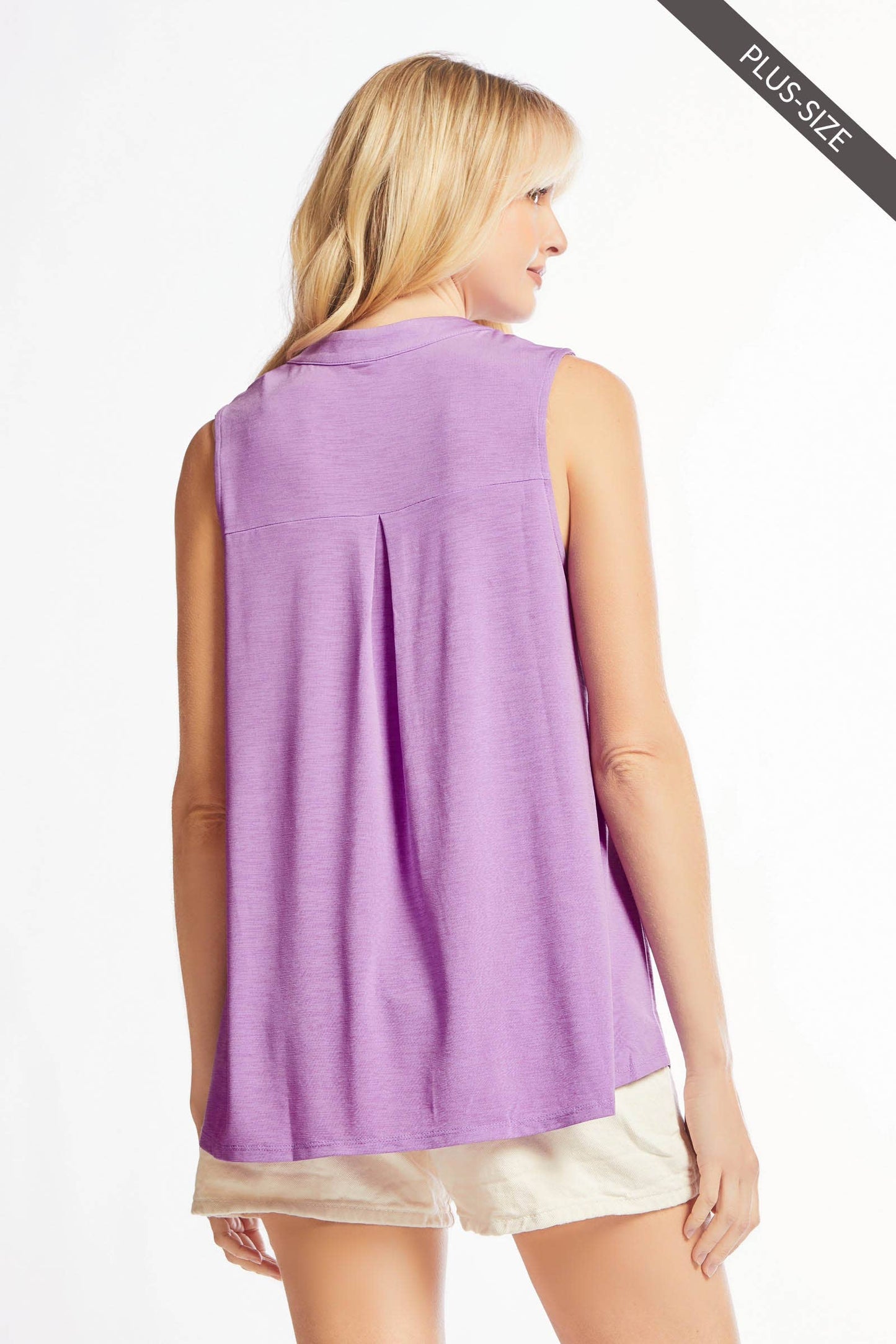 Lizzy Solid Tank - Plus