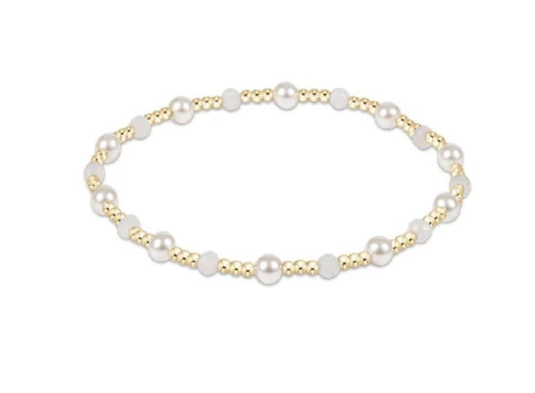 Pearl Sincerity Bracelet - Gemstone SS25