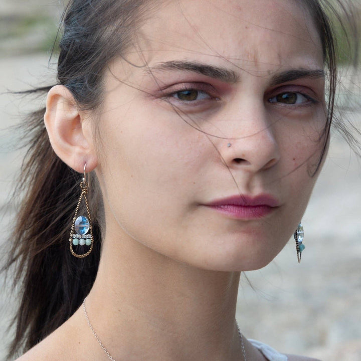 Blue Skies Drop Earring
