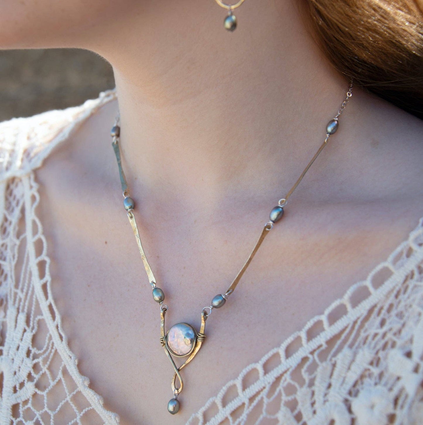 Moon Beam Earrings