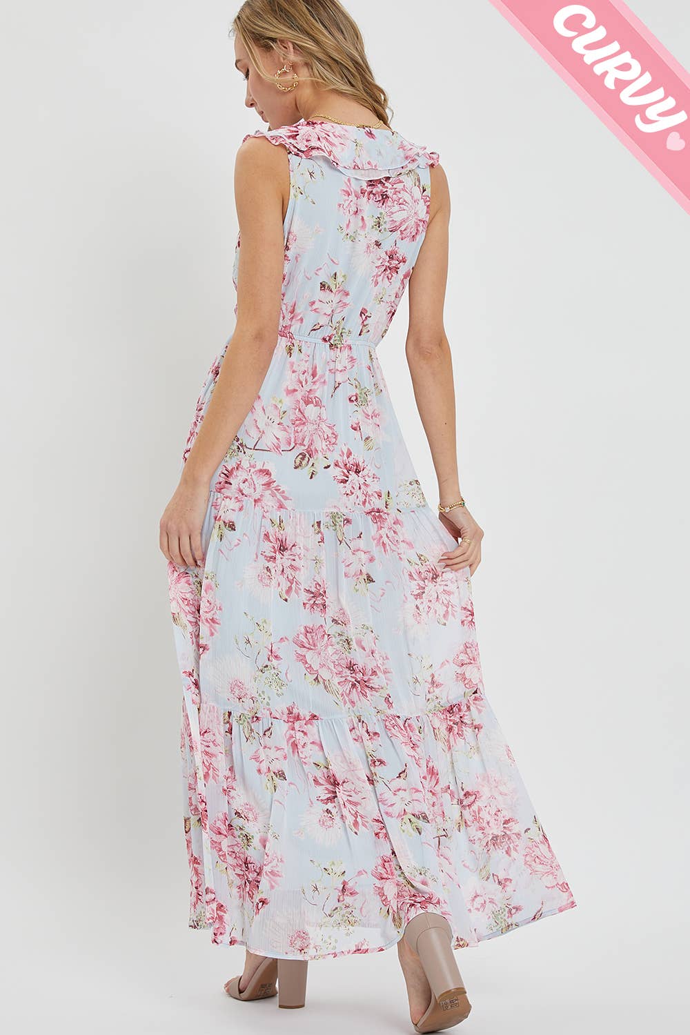 Garden Party Maxi Dress - Plus