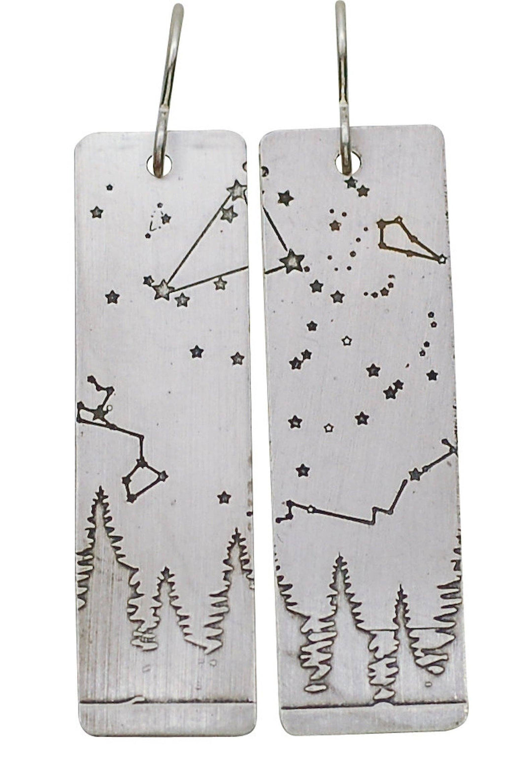 Printed Dangle Earrings