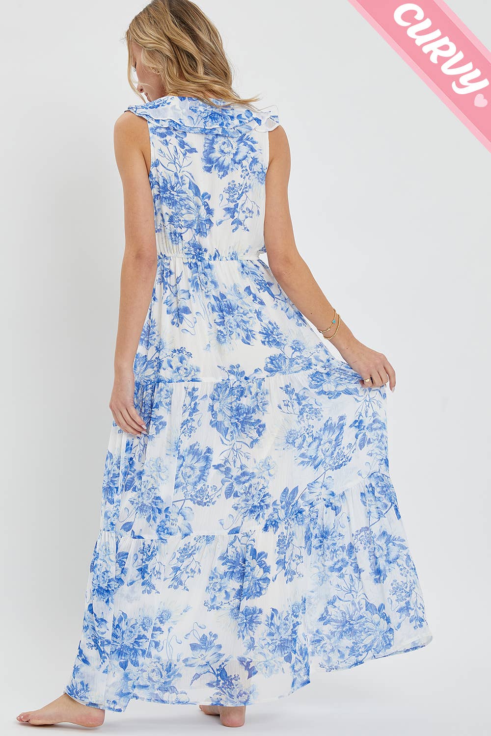 Garden Party Maxi Dress - Plus