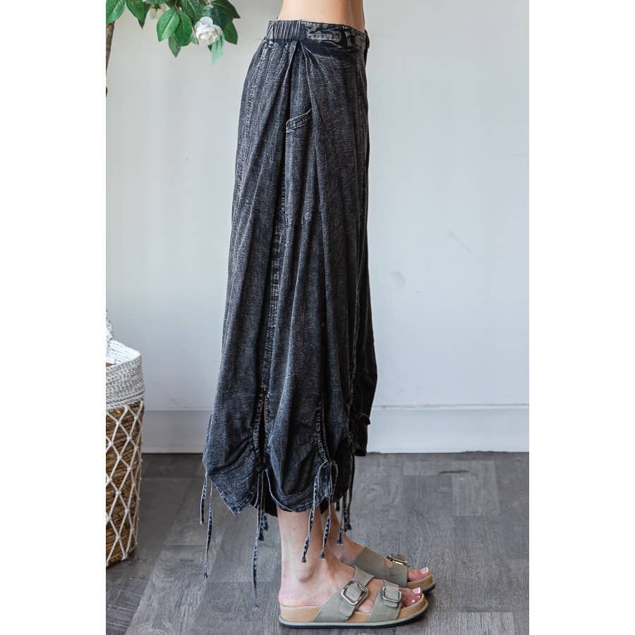 Mineral Washed Cinch Pants