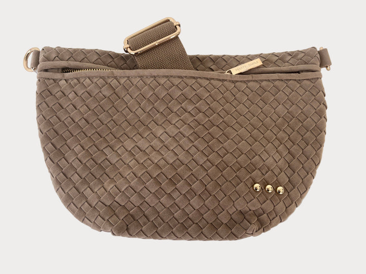 Westlyn Woven Bum Bag | Suede