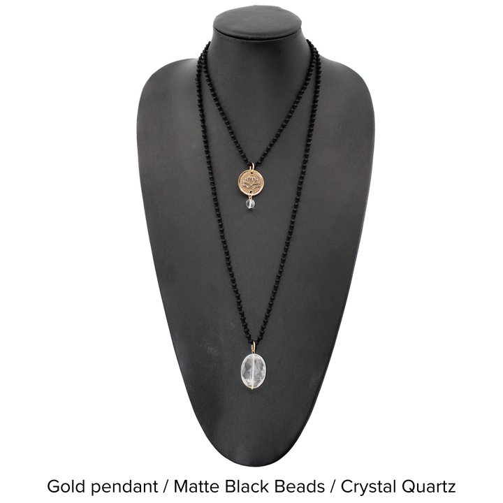 "Remember Who The Fuck You Are" Lotus Original Necklace
