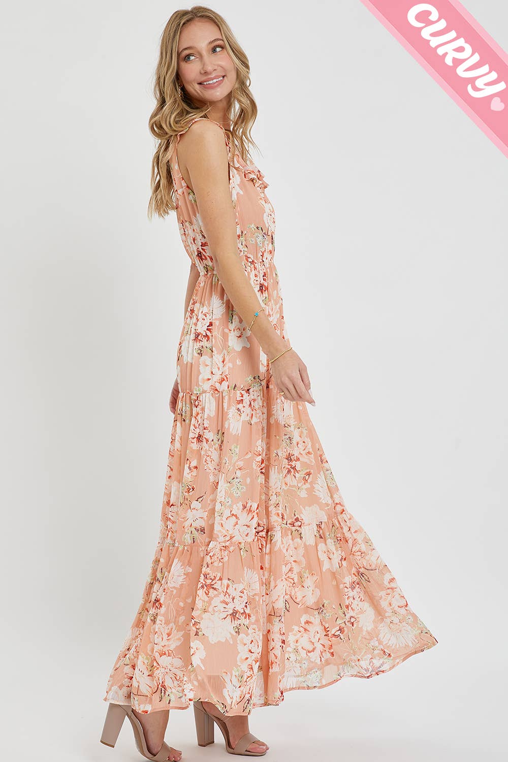 Garden Party Maxi Dress - Plus