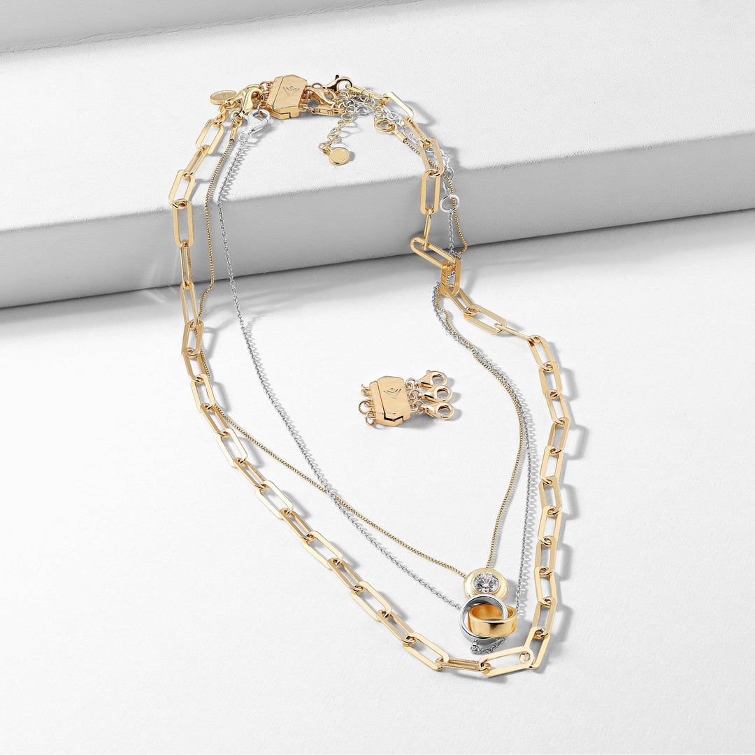 'Magnetic' Necklace Extender in Sterling Silver