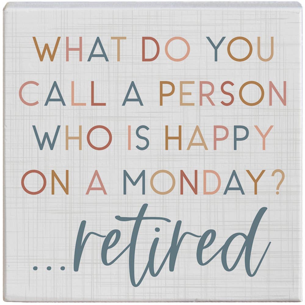 Happy On Monday - Gift-A-Block