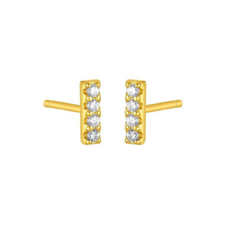 MAEDA BAR STUDS GOLD