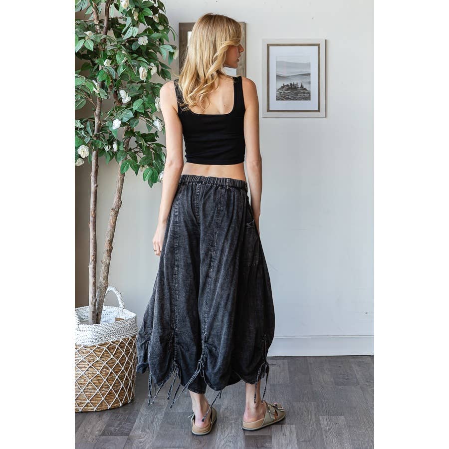 Mineral Washed Cinch Pants