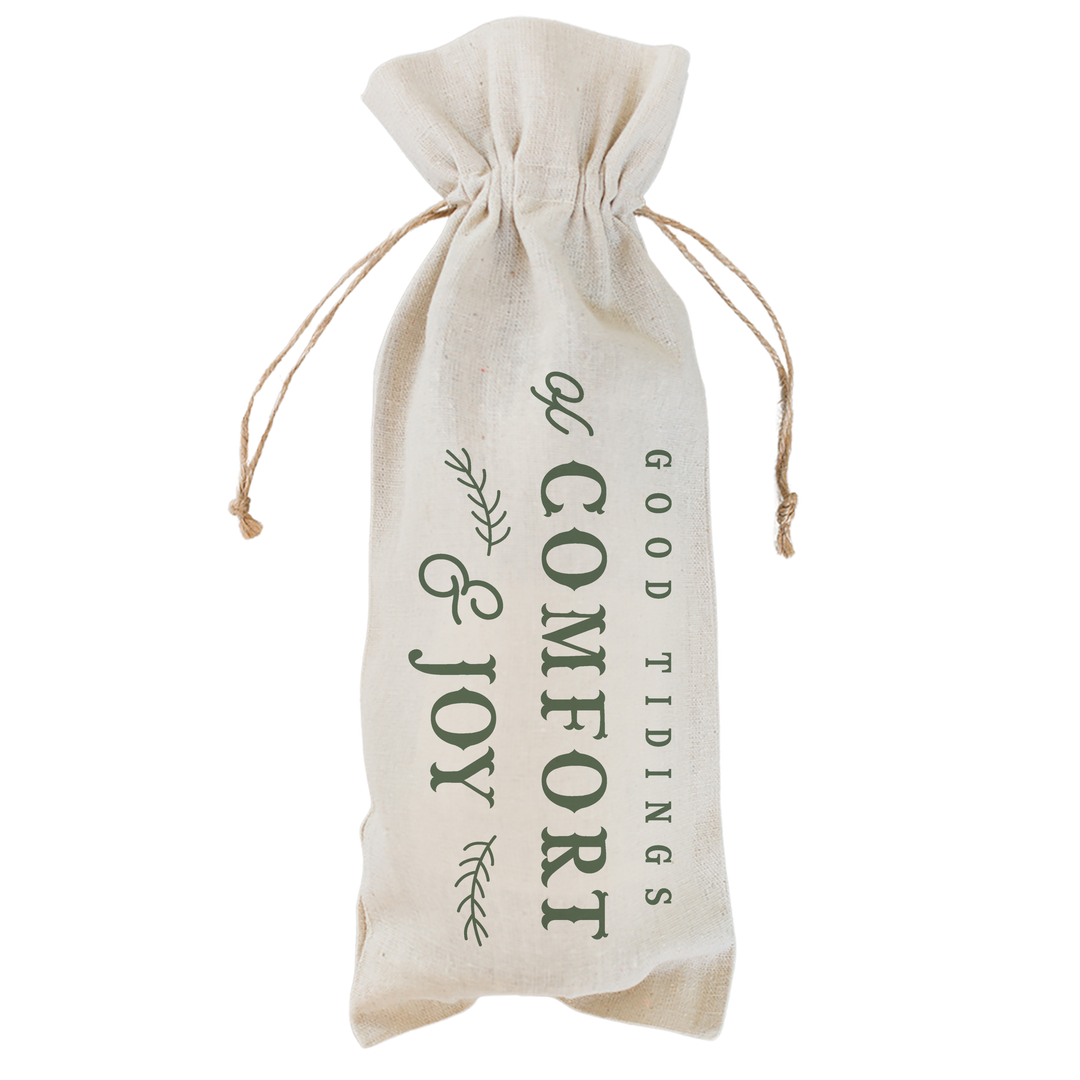 Good Tidings Wine Bag