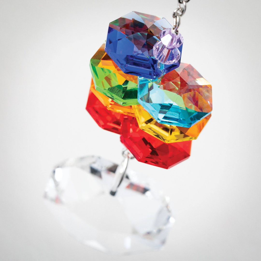 Crystal Rainbow Cascade-Octagon