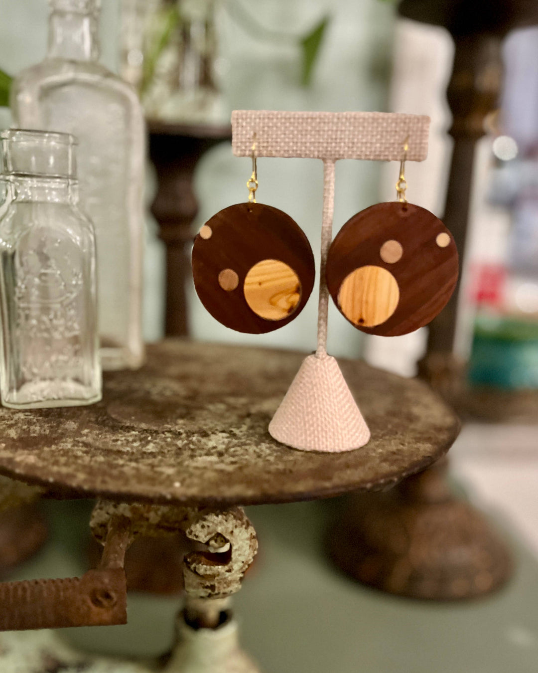 Woodland Circle Earrings