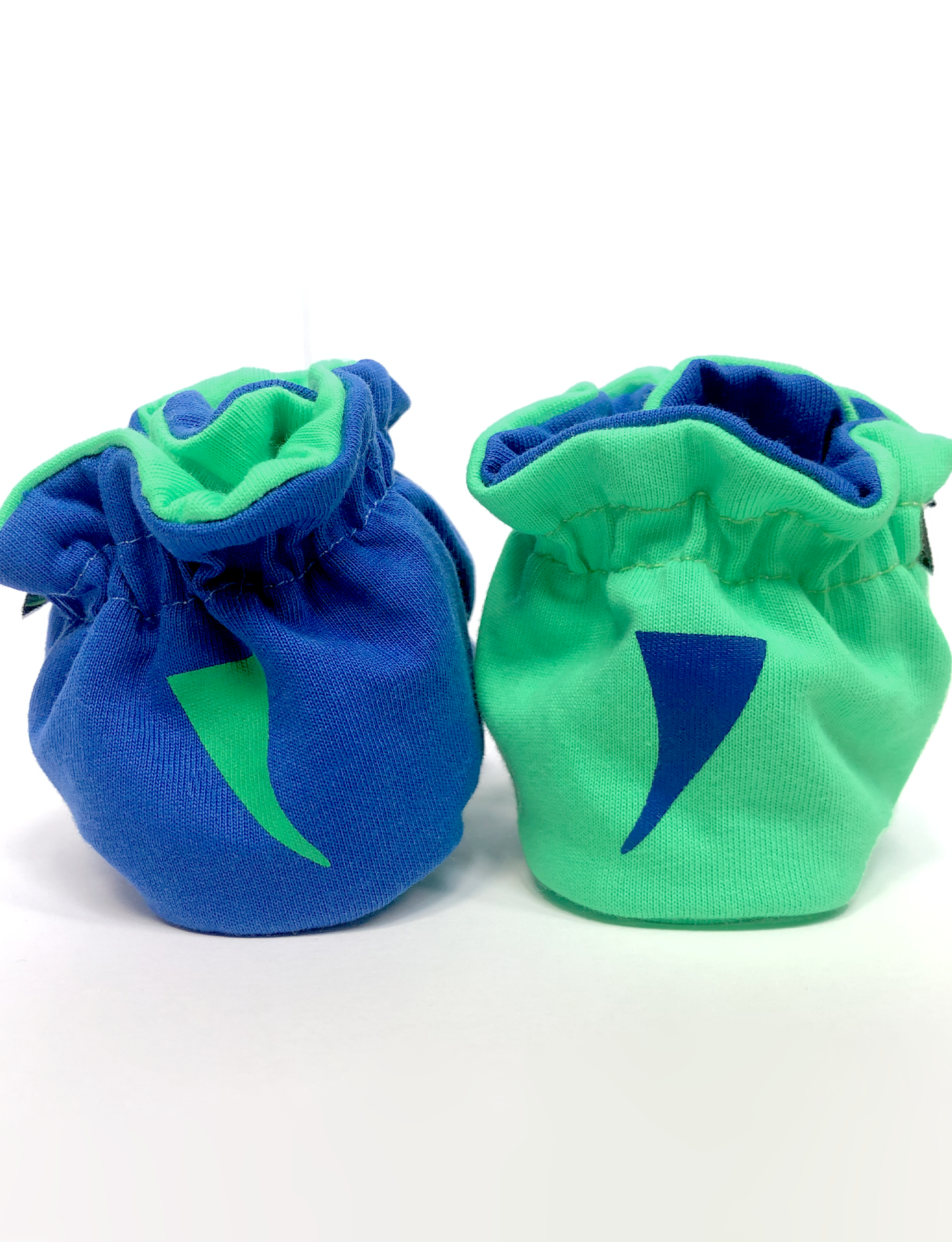 T-Rex & Triceratops Dinosaurs Non-Slip Baby Booties