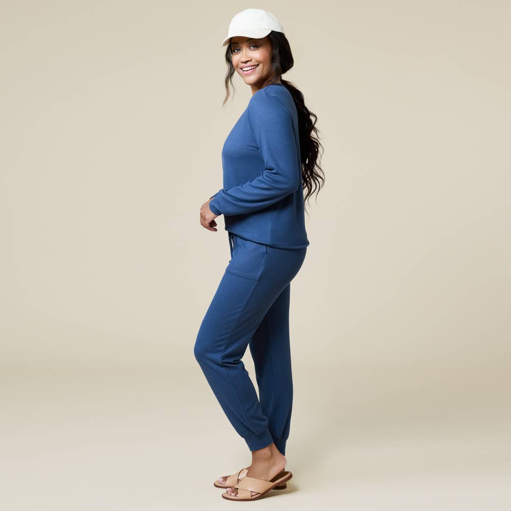 Dream Jersey Crew Neck Lounge Set
