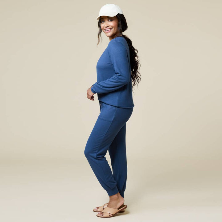 Dream Jersey Crew Neck Lounge Set