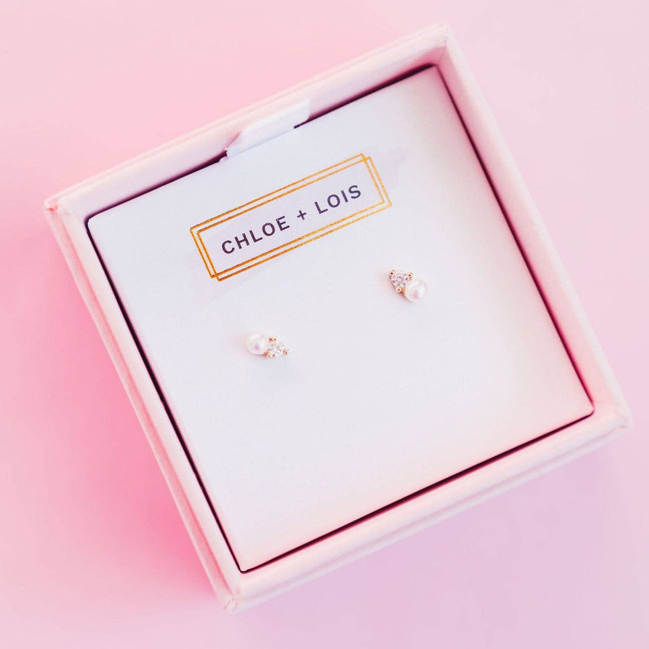 Little Luxuries Mini Pearl Studs