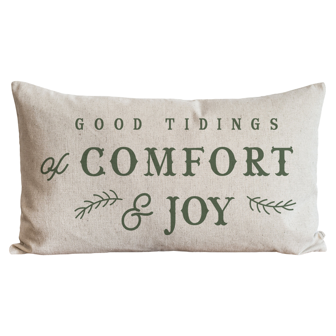 Good Tidings Pillow Cover