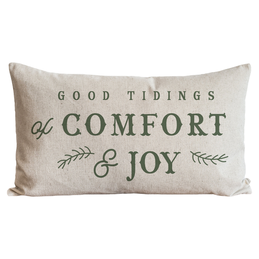 Good Tidings Pillow Cover