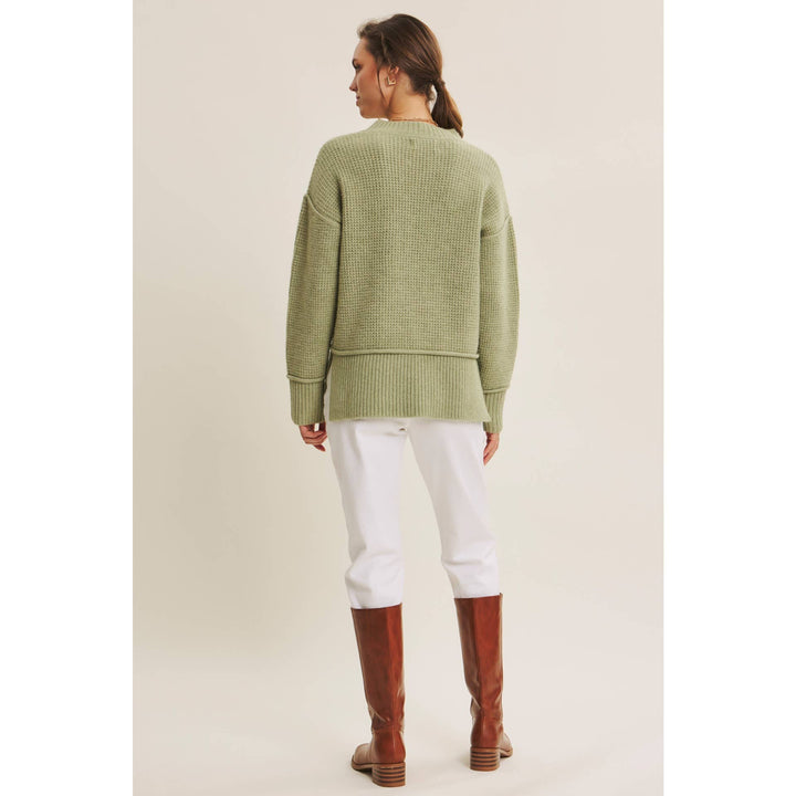 Recycled Blend Knit Sweater – Sustainable Cozy Style