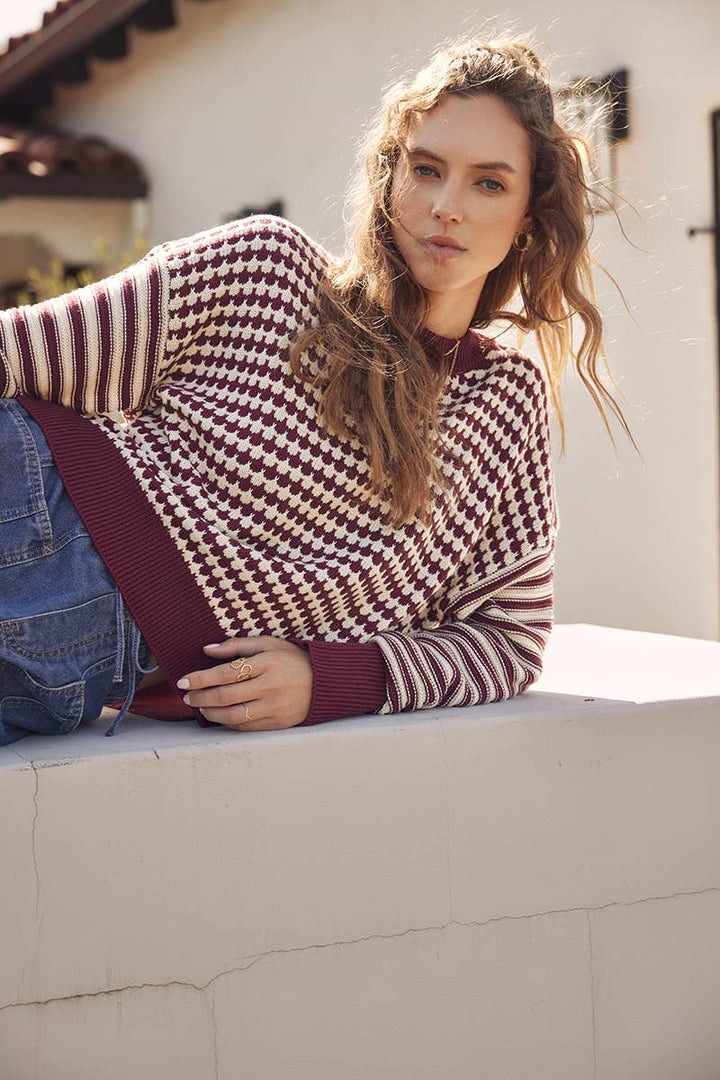 Cozy Textured Pullover Sweater